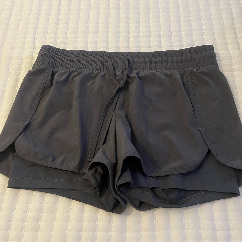 Women's Gray Athletic Shorts